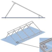 Adjustable Tilt Rooftop Solar Mounting System